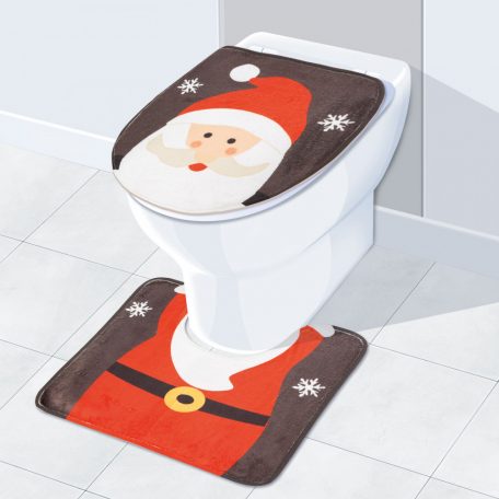 Karácsonyi WC ülőke dekor