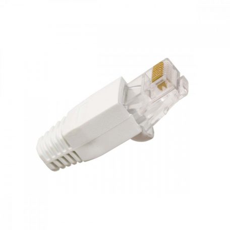 QCRJ45 CAT6 FTP 10 Quick connect U/FTP CAT6 data connector RJ45 with white thule - 10 pcs