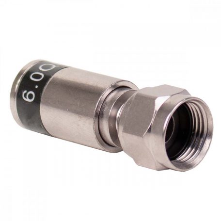 F 59 TD QM 6.0 Compression F connector