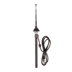   Antenna teleszkópos, fekete max. 94 cm, 2 m kábel DIN - 93855