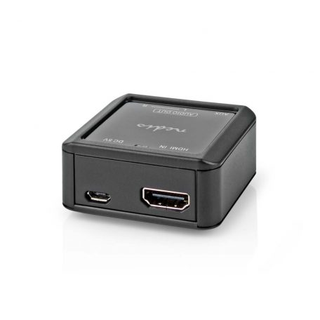 Digital Audio Converter | 1 irányú | Csatlakozó bemenet: HDMI™ Bemenet | Csatlakozó kimenet: 2x (2x RCA Aljzat) / 3.5 mm | Automatikus | Antracit