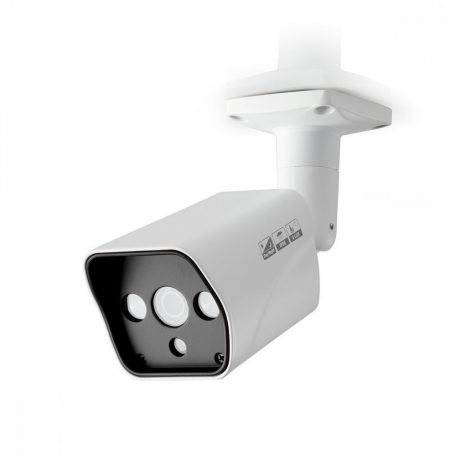 CCTV biztonsági kamera | HD 720p | Éjjellátó: 20 m | Hálózati Áramellátás | 1/4" CMOS | Rálátási szög: 63 ° | Objektív: 3.6 mm | ABS | Fehér / Fekete