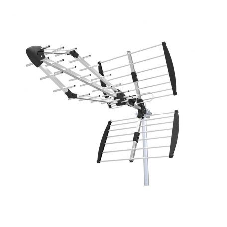 Kültéri antenna | UHF | Vételi tartomány: ≥50 km | LTE700 | Nyereség: 13.5 dB | 75 Ohm | Antenna hossz: 1085 mm | ABS / Alumínium