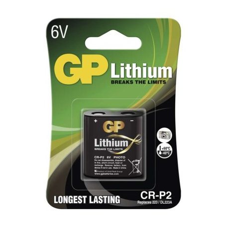 GP Lítium elem CR-P2 1db/bliszter