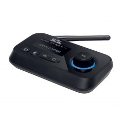   SAL BTRC 1000 sztereó streaming box, ByPass, digitális-analóg átalakító, 2 BT eszköz, USB-C, Toshlink