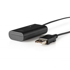   Bluetooth® adó | Csatlakozó bemenet: 1x AUX / 1x USB | SBC | Egy Eszközig | Fekete