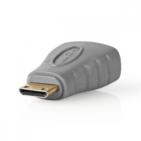 HDMI-adapter | HDMI Mini-csatlakozó - HDMI aljzat | Szürke