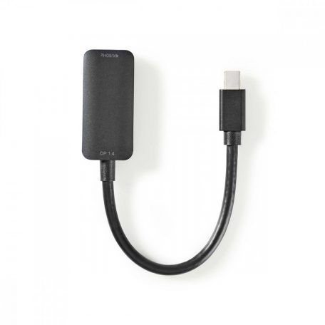 Mini DisplayPort kábel | DisplayPort 1.4 | Mini DisplayPort Dugasz | HDMI™ Kimenet | 32.4 Gbps | Nikkelezett | 0.20 m | Kerek | PVC | Fekete | Buborékfólia