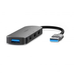   USB hub | USB-A Dugasz | 4x USB A Female | 4-Port port(s) | USB 2.0 / USB 3.2 Gen 1 | USB-áramellátású