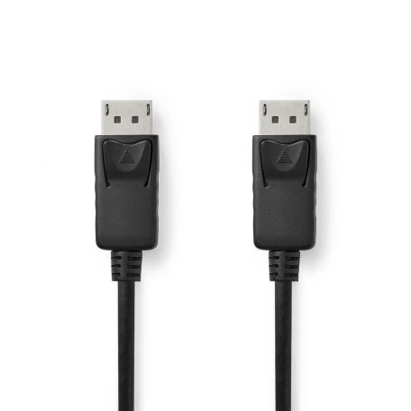 DisplayPort kábel | DisplayPort Dugasz | DisplayPort Dugasz | 4K@60Hz | Nikkelezett | 3.00 m | Kerek | PVC | Fekete | Label