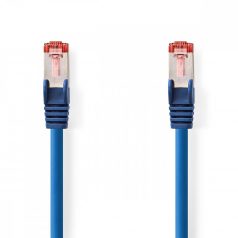   CAT6 hálózati kábel | RJ45 Dugasz | RJ45 Dugasz | S/FTP | 1.50 m | Kerek | LSZH | Kék | Label