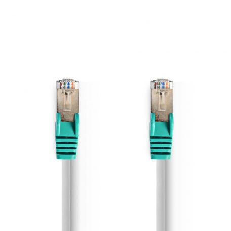 CAT5e hálózati kábel | F/UTP | Váltó | RJ45 Dugasz | RJ45 Dugasz | 3.00 m | Kerek | PVC | Szürke | Műanyag Zacskó