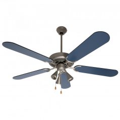   HOME Mennyezeti ventilátor, kék, 3xGU10 lámpa, 130 cm, 60 W CF1300L