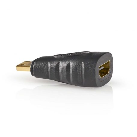 HDMI™ adapter | HDMI™ Mini Csatlakozó | HDMI™ Kimenet | Aranyozott | Egyenes | ABS | Antracit | 1 db | Doboz