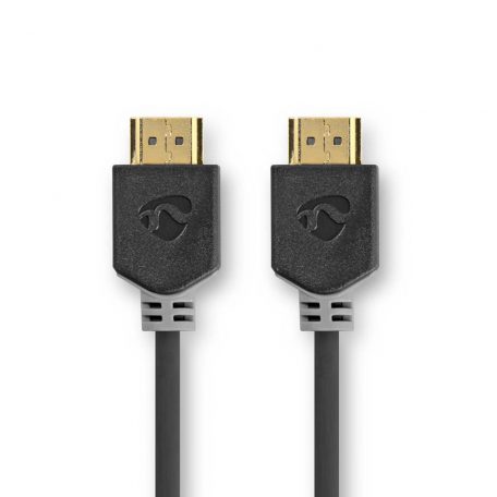 Ultra High Speed ​​HDMI ™ kábel | HDMI™ Csatlakozó | HDMI™ Csatlakozó | 8K@60Hz | 48 Gbps | 2.00 m | Kerek | 6.5 mm | Antracit | Doboz