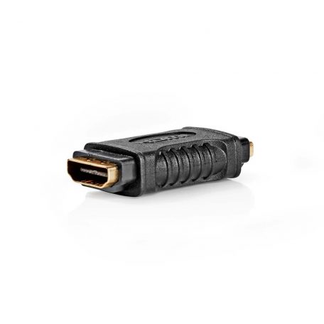 HDMI™ adapter | HDMI™ Kimenet | HDMI™ Kimenet | Aranyozott | Egyenes | ABS | Fekete | 1 db | Doboz