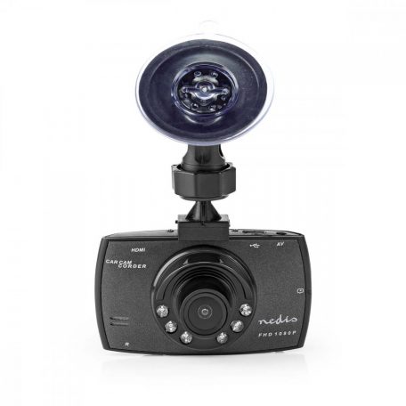 NEDIS Autós Kamera | 1080p@30fps | 12.0 MPixel | 2.7 " | LCD | Parkolás érzékelő | Mozgás érzékelő | Sötét Szürke