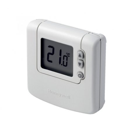 Honeywell Home DT90A1008 digitális szobatermosztát, 5 - 35 °C, fűtés/hűtés, üzemváltás, öntanuló, öndiagnózis