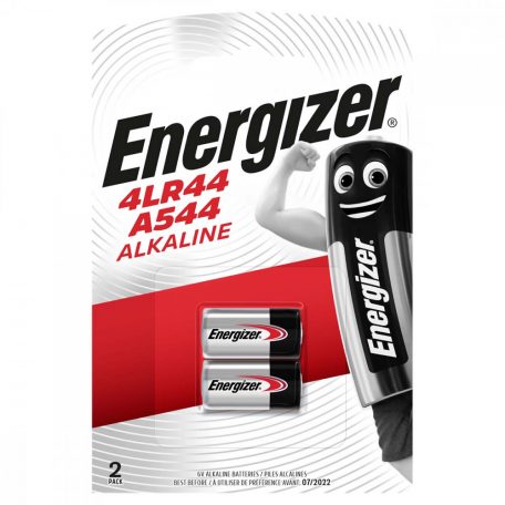 Alkáli elem LR44 | 6 V DC | 140 mAh | 2 - Buborékfólia | Ezüst / Fekete