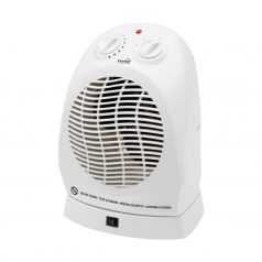   Home FK 1/O hordozható elektromos ventilátoros fűtőtest, 1000W/2000W, oszcillálás, fehér