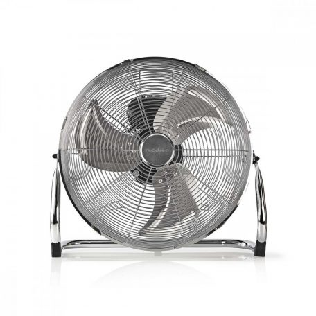 Nedis Padló Ventilátor | 400 mm | 3-sebességes | Dönthető | Fém extra erős fém lapátú padlóventilátor 40cm-s