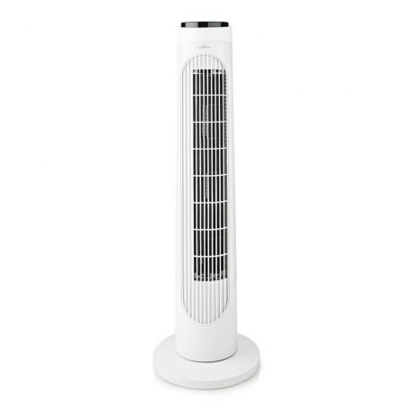 Tower Fan | 3-sebességes | Oszcilláló | 50 W | Távirányító | Fehér / Fekete