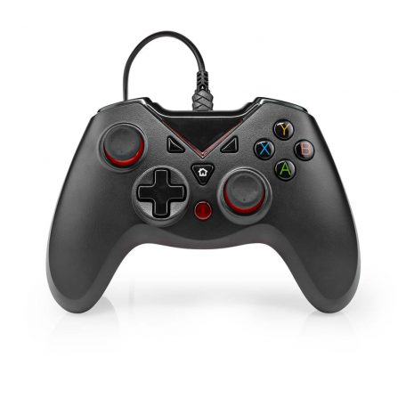 gamepad | USB Type-A | USB-áramellátású | PC | Gombok száma: 12 | Kábel hossz: 1.60 m | Fekete