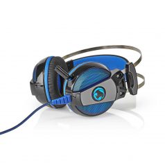   Gaming Headset | Teljes Fület Befedő Kialakítás | Surround | USB Type-A | Hajlítható és Behúzható Mikrofon | 2.10 m | Normál Lighting