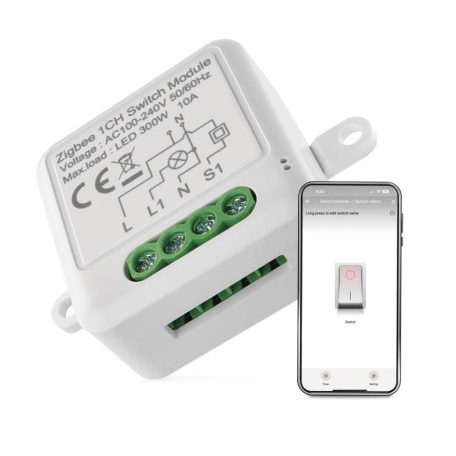 GoSmart kapcsolómodul IP-2101SZ, ZigBee, 1 csatornás