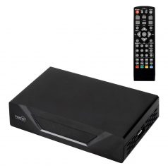   Home HD T2 DVB-T/T2 vevőkészülék, szabadon fogható földfelszíni TV és rádióadások vételére, USB csatlakozó, 1920 x 1080P, multimédiás fájlok lejátszása