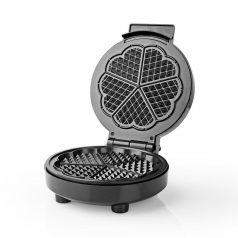   Gofrisütő | 5 Heart shaped waffles | 19 cm | 1000 W | Automatikus hőmérséklet-szabályozással | Alumínium / Műanyag