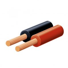   SAL KL 0,35-10X hangszóróvezeték, piros-fekete, 2C x (45 x 0,10 mm), 0,1 mm-es elemi szálból, 10m