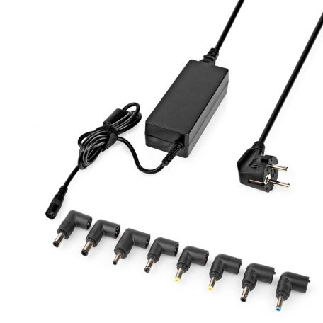 Notebook adapter | 65 W | 15 / 16 / 19 / 19.5 / 20 V DC | 4.0 A | F típus (CEE 7/7)