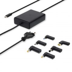   Notebook adapter | GaN | 65 W | 5 / 9 / 12 / 15 / 20 V DC | 2.4 / 3.0 / 3.25 A | Alkalmas erre: Notebook / Okostelefon / Tablet | Euro / C-típus (CEE 7/16)