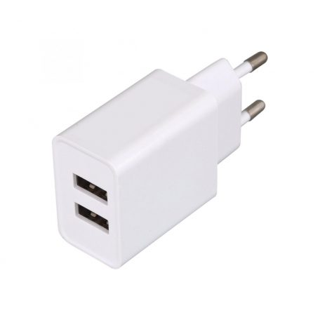 Home SA 24USB hálózati töltő, 2db megosztott USB kimenet, egyidejűleg 2 készülék tölthető