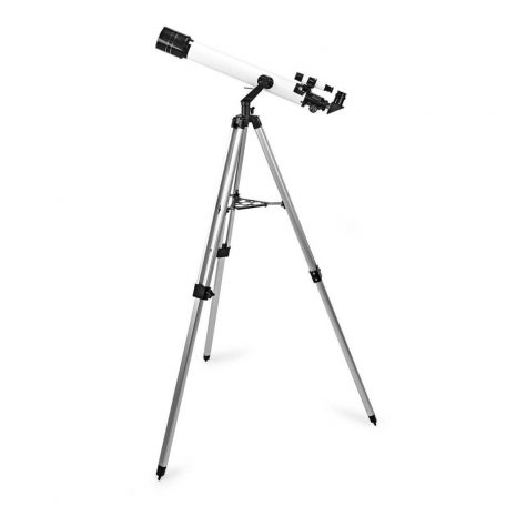 Távcső | Apertúra: 70 mm | Gyújtótávolság: 700 mm | Finderscope: 5 x 24 | Maximális munka magasság: 125 cm | Tripod | Fehér / Fekete