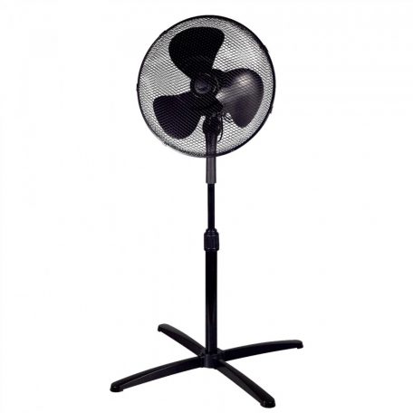 HOME SF 40 BK Állványos ventilátor, fekete, 40 cm, 45 W