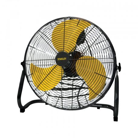 STANLEY ST-12F-E padlóventilátor, 30,5cm-es lapátátmérő, 3 fokozat, acél lapát, 50W