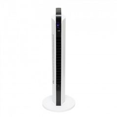   Home TWFR 90 oszlopventilátor, 60 W, 90 cm,  3 fokozat, oszcillálás, távirányító, fehér