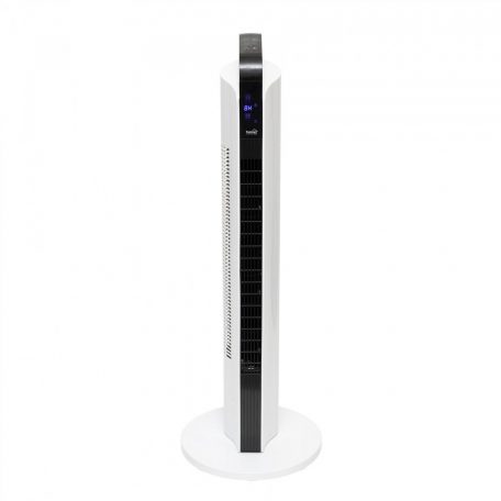 Home TWFR 90 oszlopventilátor, 60 W, 90 cm,  3 fokozat, oszcillálás, távirányító, fehér