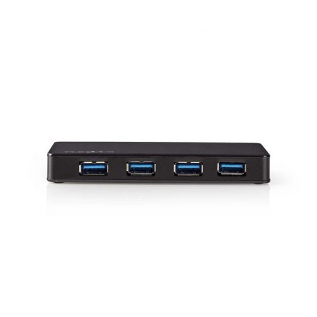 USB hub | USB-A Dugasz | 4x USB A Female | 4-Port port(s) | USB 3.2 Gen 1 | Hálózati Áramellátás / USB-áramellátású | 4x USB