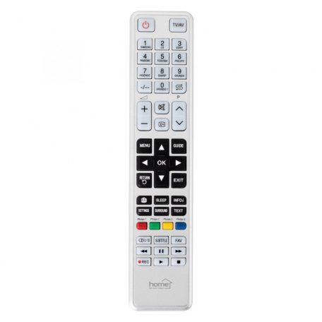 Home URC ALL univerzális távirányító, Samsung, LG, SONY, Panasonic, Toshiba, Philips, Hisense, Sharp, Grundig TV-khez, 3D TV kompatibilis, előre kódolt