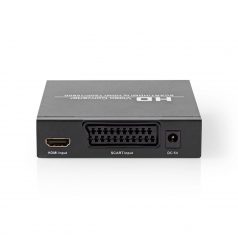   HDMI ™ Converter | SCART Aljzat | HDMI™ Kimenet / 1x 3.5 mm Audió Ki / 1x Digital Audió | 1 irányú | 1080p | 1.65 Gbps | Alumínium | Antracit