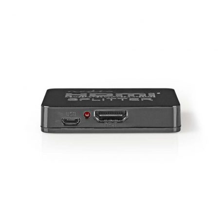 HDMI ™ Splitter | 2-Port port(s) | HDMI™ Bemenet | 2x HDMI™ Kimenet | 4K@30Hz | 2.25 Gbps | ABS / PVC | Fekete