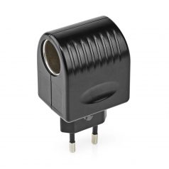   Hálózati aljzat adapter | Euro / C típus (CEE 7/16) | 100 - 240 V AC 50/60 Hz | 12 V DC | 6 W | Hálózati Áramellátás | 0.3 A | Fekete | Műanyag