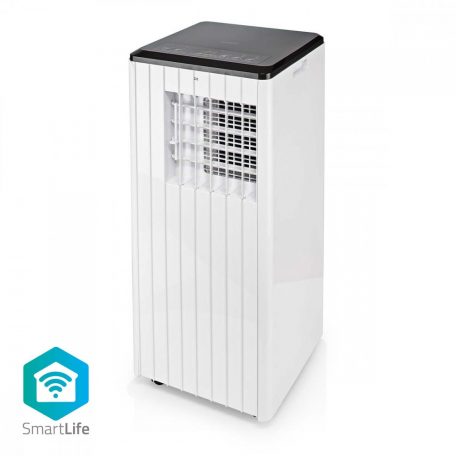 Nedis SmartLife 3 az 1-ben Légkondicionáló okos mobil klíma Wi-Fi | 9000 BTU | 80 m³ | Párátlanítás | Android™ / IOS | Energia osztály: A | 3-sebességes | 65 dB | Fehér