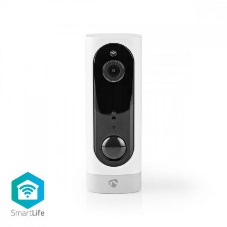 SmartLife beltéri kamera | Wi-Fi | Full HD 1080p | Felhőalapú Tárolás (opcionális) / microSD (nem tartozék) | Mozgásérzékelővel | Éjjellátó | Fehér