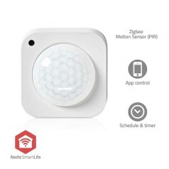   SmartLife Motion Sensor | Zigbee 3.0 | Elemes Áramellátás / USB-áramellátású | Érzékelő szöge: 100 ° | Érzékelő hatósugara: 7 m | Max. akku élettartam: 24 Hónap | Fehér