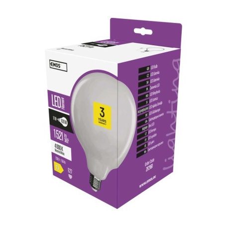 LED izzó Filament gömb / E27 / 11 W (100 W) / 1 521 lm / természetes fehér