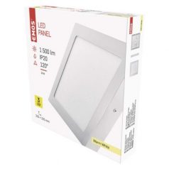 EMOS LED panel falon kívüli 18W 1500lm IP20 meleg fehér